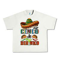 Pistachio cinco de dirinko sombrero Urban Heavy Tee - BarkalooDesign
