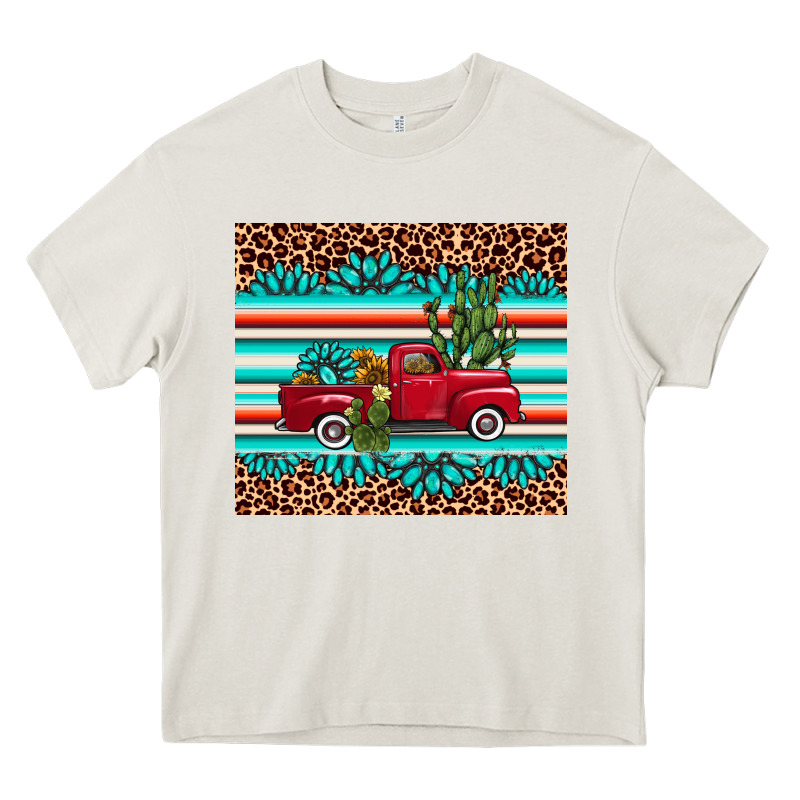 Truck Gemstone Leopard Heavy Core Tee by AdoDesignShop | Teevron
