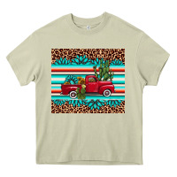Mossy truck gemstone leopard Heavy Core Tee - AdoDesignShop