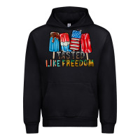 Black tasted like freedom Urban Hoodie - RacoonDesign