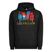 Pigment Black tasted like freedom Urban Hoodie - RacoonDesign