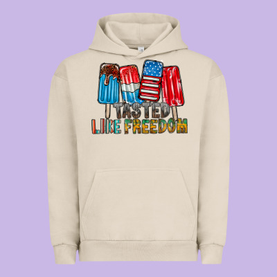 Tasted Like Freedom Urban Hoodie Designed By Racoondesign