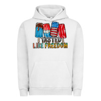 Pigment Lunar Rock tasted like freedom Urban Hoodie - RacoonDesign