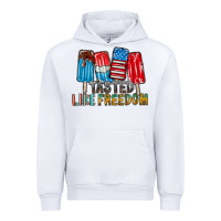 White tasted like freedom Urban Hoodie - RacoonDesign