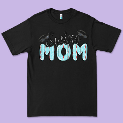 Swim Mom Premium Tee Designed By Maliassmallbusiness