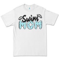 White swim mom Premium Tee - MaliasSmallBusiness