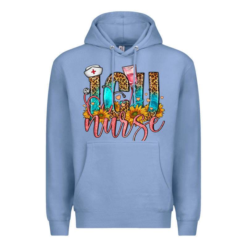 Western Icu Intensive Care Unit Nurse Premium Hoodie by FaDigitalArtStudio | Teevron