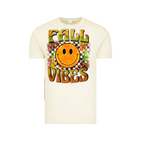 Vintage Arctic fall vibes smiley face Vintage Tee - BarkalooDesign