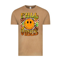 Vintage Camel fall vibes smiley face Vintage Tee - BarkalooDesign