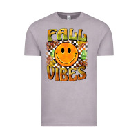 Vintage Zinc fall vibes smiley face Vintage Tee - BarkalooDesign