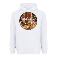 White Hot Cocoa With Cat Heavyweight Hoodie - FaDigitalArtStudio