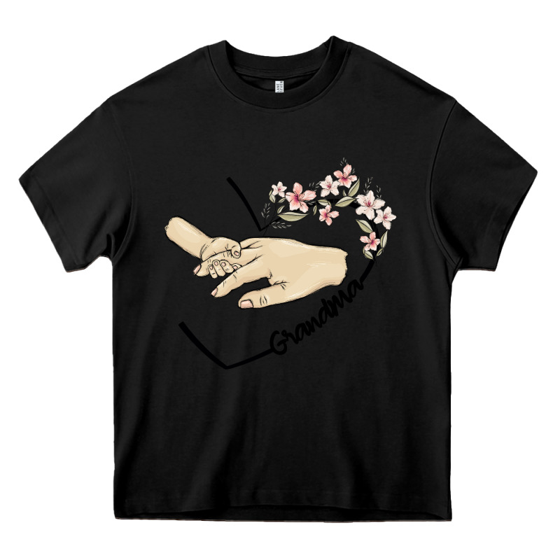 Personalized Grandma Heavy Core Tee by MaliasSmallBusiness | Teevron