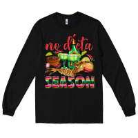 Black No Dieta Season Long Sleeve Tee - texasbilliewilder