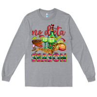 Heather Grey No Dieta Season Long Sleeve Tee - texasbilliewilder