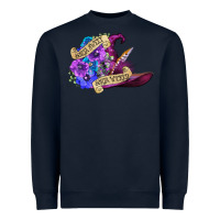 Navy sorta sweet sorta wicked Heavyweight Sweatshirt - CowGirlArtShop