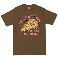 Cacao you'll always have a pizza my heart Premium Tee - MaliasSmallBusiness