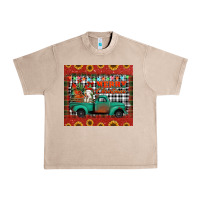 French Oak merry christmas farm truck tumbler Urban Heavy Tee - Jasminsmagicworld