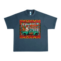Midnight Navy merry christmas farm truck tumbler Urban Heavy Tee - Jasminsmagicworld