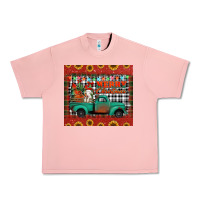 Salmon merry christmas farm truck tumbler Urban Heavy Tee - Jasminsmagicworld