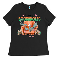 Black bookaholic Ladies Tee - MaliasSmallBusiness