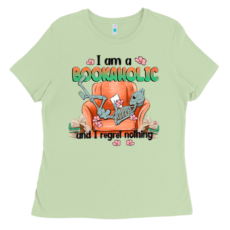 Bookaholic Ladies Tee by MaliasSmallBusiness | Teevron