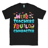 Black weird teachers build character Classic Tee - Artiststas