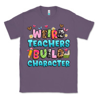 Lavender weird teachers build character Classic Tee - Artiststas