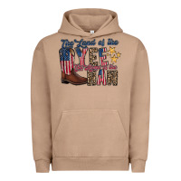 Pigment Burro the land yee the home of the haw Urban Hoodie - RacoonDesign