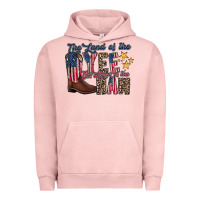 Pigment Salmon the land yee the home of the haw Urban Hoodie - RacoonDesign
