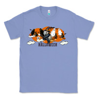 Colony Blue Hallowen Panda Classic Tee - LillyAllenDesigns