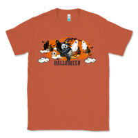 Copper Hallowen Panda Classic Tee - LillyAllenDesigns