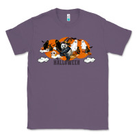 Lavender Hallowen Panda Classic Tee - LillyAllenDesigns