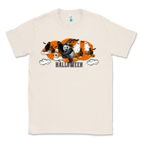 Natural Hallowen Panda Classic Tee - LillyAllenDesigns