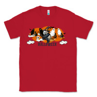 Red Hallowen Panda Classic Tee - LillyAllenDesigns