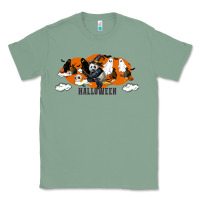 Sage Hallowen Panda Classic Tee - LillyAllenDesigns