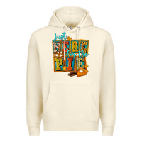 Sandshell Just Here For The Pie Premium Hoodie - FaDigitalArtStudio