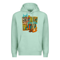 Seafoam Just Here For The Pie Premium Hoodie - FaDigitalArtStudio