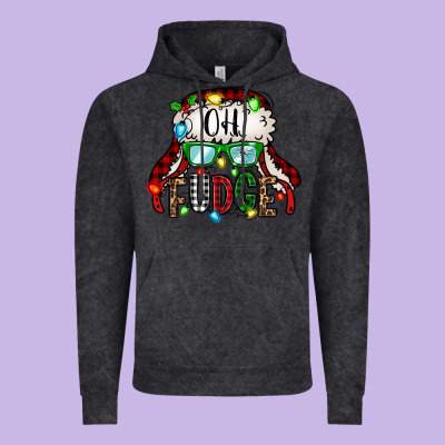 Oh Fudge Christmas Story Vintage Hoodie Designed By Jasminsmagicworld