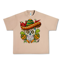 Burro sombrero skull Urban Heavy Tee - BarkalooDesign