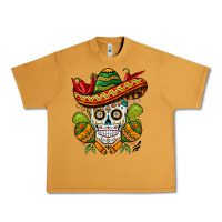 Sombrero Skull Urban Heavy Tee | Teevron