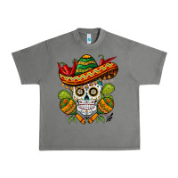 Tornado sombrero skull Urban Heavy Tee - BarkalooDesign