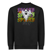 Black spooky spooky spooky vibes Heavyweight Sweatshirt - CowGirlArtShop