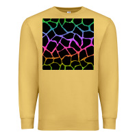 Antique Gold giraffe glitter seamless pattern Premium Sweatshirt - BundleAndBundleShop