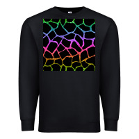 Black giraffe glitter seamless pattern Premium Sweatshirt - BundleAndBundleShop