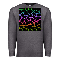 Charcoal Heather giraffe glitter seamless pattern Premium Sweatshirt - BundleAndBundleShop