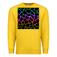 Lemon giraffe glitter seamless pattern Premium Sweatshirt - BundleAndBundleShop