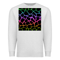 Oatmeal Heather giraffe glitter seamless pattern Premium Sweatshirt - BundleAndBundleShop