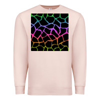 Pale Pink giraffe glitter seamless pattern Premium Sweatshirt - BundleAndBundleShop