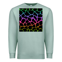 Seafoam giraffe glitter seamless pattern Premium Sweatshirt - BundleAndBundleShop