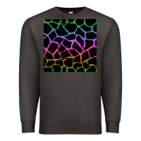 Smoke giraffe glitter seamless pattern Premium Sweatshirt - BundleAndBundleShop